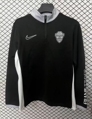 2025-26 Elche CF Black Thailand Soccer Tracksuit -2044