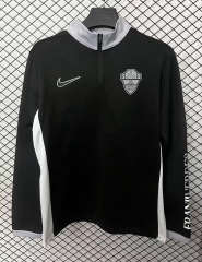 2025-26 Elche CF Black Thailand Soccer Tracksuit -2044