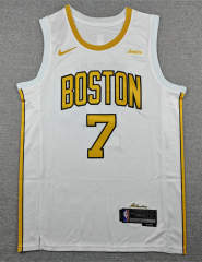2026 City Version Boston Celtics White #7 NBA Jersey-1380