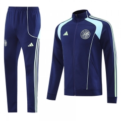 2025-26 Ajax Royal Blue Thailand Soccer Jacket Uniform-LH