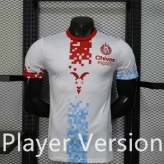 Player Version 25-26 Chivas USA White Thailand Soccer Jersey AAA-888