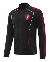 2025-26 Liverpool Black Thailand Soccer Jacket Coat-LH
