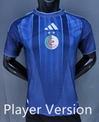 (XS-3XL)Player Version 2026-2027 Algeria Royal Black Thailand Soccer Jersey AAA-9926