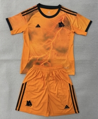 2025-2026 Roma Away Orange Soccer Uniform-AY