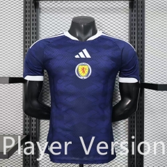 (S-3XL)Player Version 26-27 Scotland Home Blue Thailand Soccer Jersey AAA-888