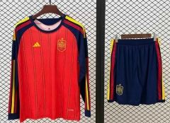 2026-27 World Cup Spain Home Red Thailand LS Soccer Uniform-709