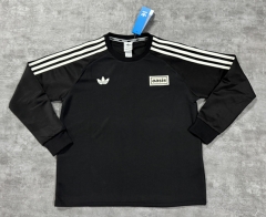 (S-4XL)2025-2026 Oasis Black Thailand Soccer Tracksuit-4506