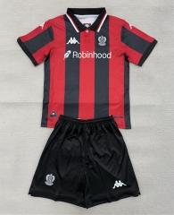 2025-26 OGC Nice Home Black&Red Soccer Uniform-AY