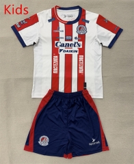 2025-26 Atlético San Luis Home White&Red Kid/Youth Soccer Uniform-AY