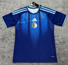 (S-4XL) 2026 Algeria Blue Thailand Training Soccer Jersey-4506