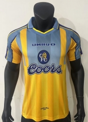 Retro Version 95-97 Chelsea Away Orange&Blue Thailand Soccer Jersey AAA-0871