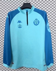 2025-2026 Real Valladolid Light Blue Thailand Soccer Tracksuit Top-2044
