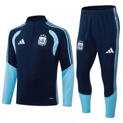2026-27 Argentina Royal Blue Thailand Soccer Tracksuit Uniform-411