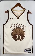 2026 City Edition Golden State Warriors Beige#30 NBA Jersey-311