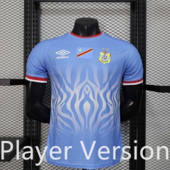 Player Version 26-27 Congo Blue Thailand Soccer Jersey AAA-888