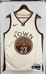 2026 City Edition Golden State Warriors Beige#23 NBA Jersey-311