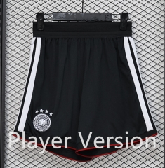Player Version (S-3XL) 26-27 Germany Black Thailand Soccer Shorts-888
