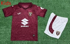 2025-26 Torino Home Red kids Soccer Uniform-5526