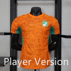 Player Version 26-27 Cote d'Ivoire Home Orange Thailand Soccer Jersey AAA-888