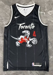 2026 City Edition Toronto Raptors #4 Black NBA Jersey - 311
