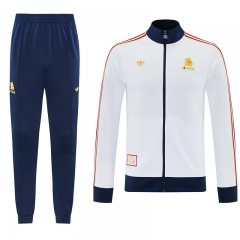 2025-2026 Roma White Thailand Soccer Jacket Uniform-LH