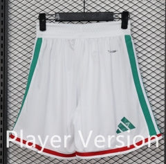 Player Version 26-27 Mexico Home White Thailand Soccer Shorts-888