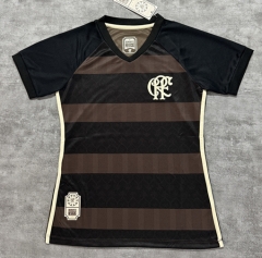 25-26 Flamengo Brown Women Thailand Soccer Jersey AAA-4506