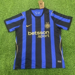 26-27  Inter Milan Home Blue&Black Thailand Soccer Jersey AAA-9070