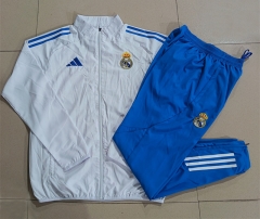 2025-2026 Real Madrid White Thailand Trench Coat Suit-815