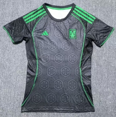 2025-26 Tigres UANL 2nd Away Black Women Thailand Soccer Jersey AAA-912