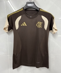 26-27 Flamengo Brown Women Thailand Soccer Jersey AAA-8841