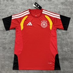 (S-4XL)2026 Germany Red Thailand Training Soccer Jersey AAA-4506