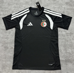 (S-4XL) 2026 Algeria Black Thailand Training Soccer Jersey-4506