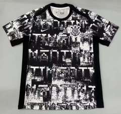 （s-4xl）2026-27 Corinthians Black Thailand Soccer Training Jersey-908