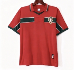 Retro Version 1998 Morocco Away Red Thailand Soccer Jersey AAA-9493