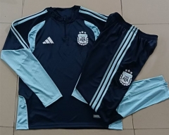 26-27 Argentina Royal Blue Thailand Soccer Tracksuit -815