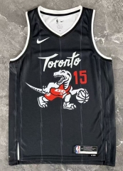 2026 City Edition Toronto Raptors #15 Black NBA Jersey - 311