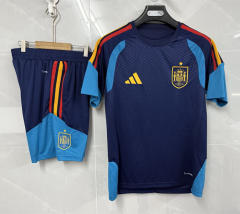 （s-3xl）2026-27 Spain Royal Blue Thailand Soccer Uniform-8841