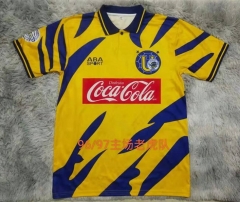 Retro Version 1996-97 Tigres UANL Home Yellow Thailand Soccer Jersey AAA-2851