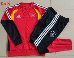 26-27 Germany Red Kids/Youth Soccer Jacket Uniform-815