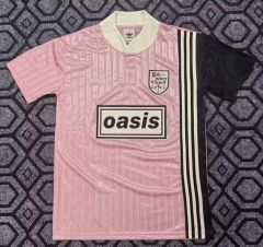 (s-4xl)1996 Retro version Oasis Pink Thailand Soccer Jersey AAA-7209