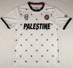 （s-4xl）Retro version  English version of Twelve Flowers Palestine White Thailand Soccer Jersey AAA-2038
