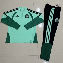 2026-27 Mexico Green Thailand Soccer Tracksuit -2315