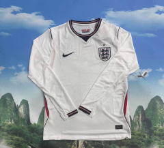 2026-27 England Home White LS Thailand Soccer Jersey AAA