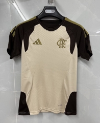 26-27 Flamengo Beige Women Thailand Soccer Jersey AAA-8841