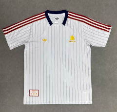 (S-4XL) 25-26  Roma White Thailand Soccer Jersey AAA