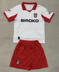 2025-2026 Sporting de Gijón 2nd Away White Soccer Uniform-AY