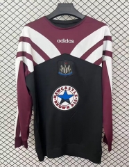 （s-4xl）Retro version 96-97  Newcastle United Red&Black Long-Sleeve Thailand Soccer Tracksuit-2044