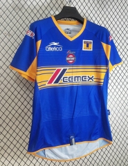 Retro Version 2006 Tigres UANL  Away Blue Thailand Soccer Jersey AAA-2851