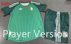Player Version 26-27 Algeria Green Kids/Youth Soccer Uniform-416